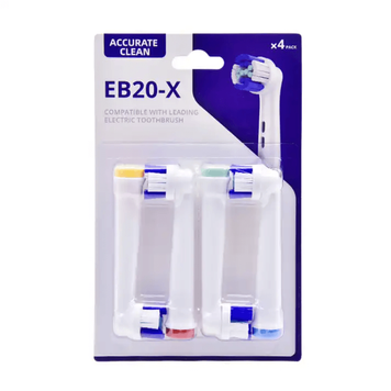 Набір змінних насадок до електричної зубної щітки Braun Oral-B EB20-X 957 фото