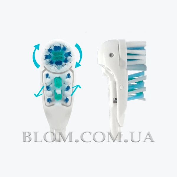 Насадка для зубних щіток Oral-B Cross Action Complete Dual Clean 269 фото