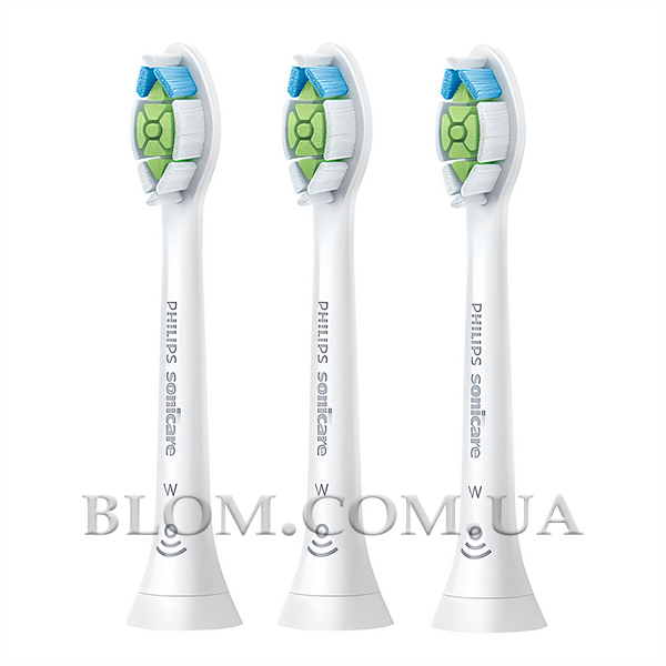 Зубні насадки для щітки Philips Sonicare W2 Optimal White HX6066 978 фото