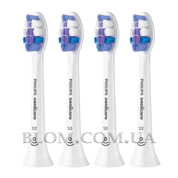 Насадки для зубної щітки Philips Sonicare S2 Sensitive HX6054 4 шт 979 фото