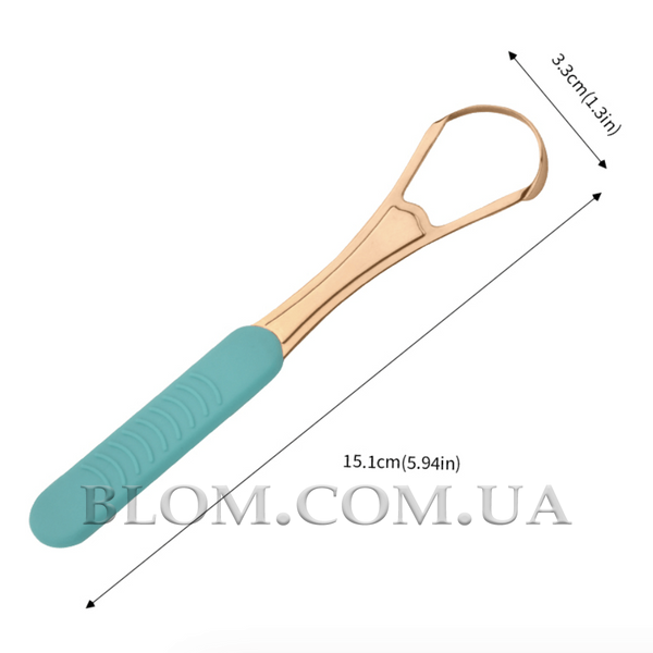 Скребок двостороння для гігієни порожнини рота 965 фото
