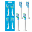 Комплект из 4 сменных насадок для зубной щетки Philips Sonicare White