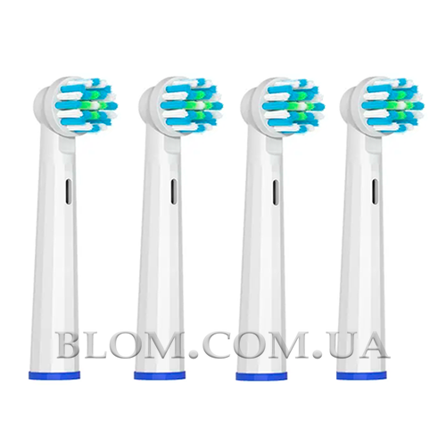 Змінні насадки для електрощітки Oral-B CrossAction 4 шт 710 фото