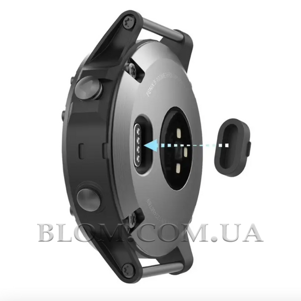 Заглушка порта зарядки для Garmin Fenix, Черный