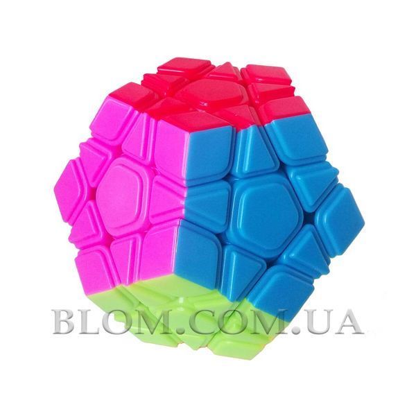 Головоломка Мегамінкс MoYu Meilong Stickerless 12 граней кольоровий пластик 1196 фото