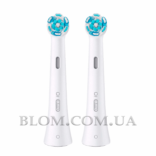 Насадка для зубної щітки Oral-B iO Ultimate Clean White білі 2 штуки 797 фото