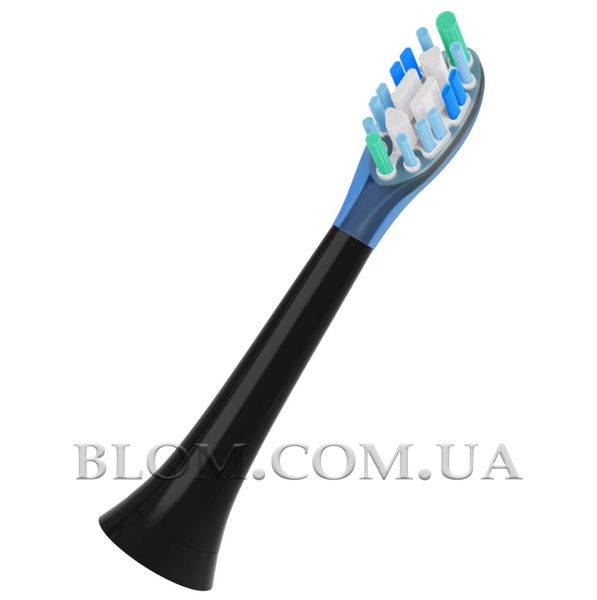 Комплект із 4 змінних насадок для зубної щітки Philips Sonicare Black 1024 фото