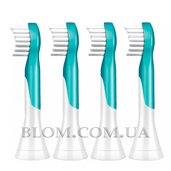 Насадки змінні дитячі від 3 років для Philips Sonicare For Kids для зубної щітки 1019 фото