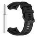 Ремінець змінний силіконовий для годинника Amazfit T-Rex 3, Чорний