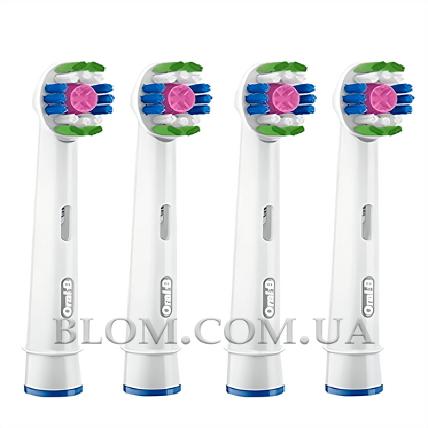 Насадки для електрощітки Braun Oral-B 3D White EB18 8 штук 1017 фото