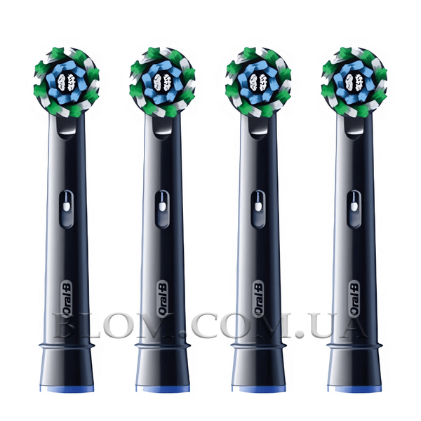 Насадка для зубної щітки Oral-B Cross Action Pro Black набір 8 штук 969 фото