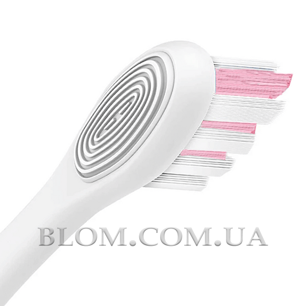 Насадка для звукових зубних щіток Oclean P4 біло-розова для ефективної чистки зубів 907 фото