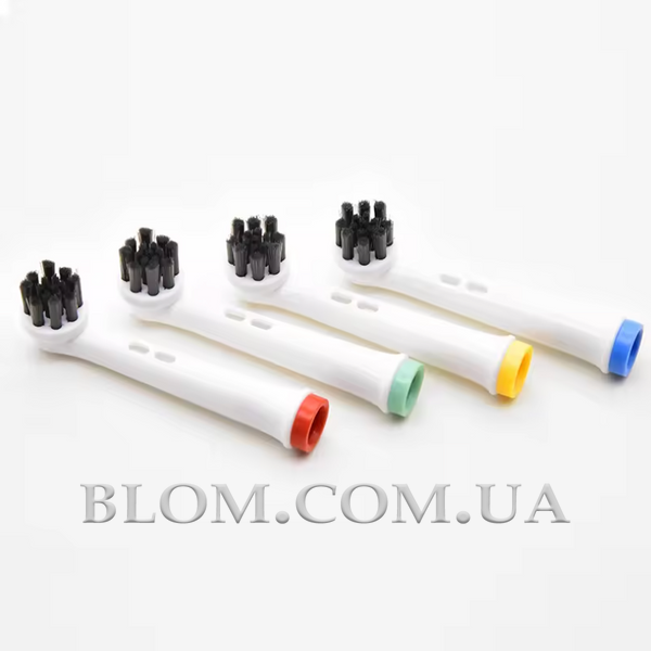 Набір із 8 змінних насадок EB58-X EB20CH Precision Pure Clean до зубної щітки Oral-B 992 фото