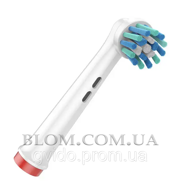 Комплект із 8 змінних насадок EB50-X Cross Action і EB20-X Precision Clean до зубної щітки Oral-B Braun 998 фото