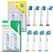 Набор насадок EB50-X Cross Action и EB18-X 3D White для зубной щетки Oral-B Braun