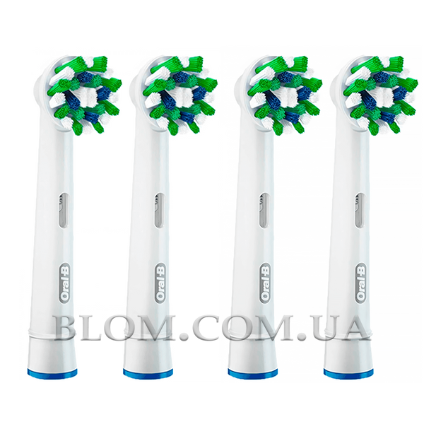 Насадки для зубної щітки Oral-B Cross Action Pro EB50 комплект 4 штуки 270 фото