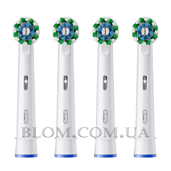 Насадки для зубної щітки Oral-B Cross Action Pro EB50 комплект 4 штуки 270 фото