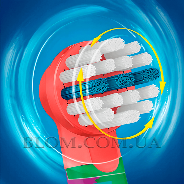 Насадки Oral-B Stages Power EB10 Cars 4 шт дитячі на електрощітку Тачки Кідс 794 фото