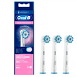 Насадки Oral-B Sensitive Clean EB60 (3 шт) на зубную щетку Braun