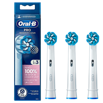 Насадки Oral-B Sensitive Clean EB60 (3 шт) на зубну щітку Braun 696 фото