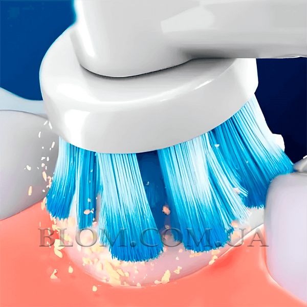 Насадки Oral-B Sensitive Clean EB60 (3 шт) на зубну щітку Braun 696 фото