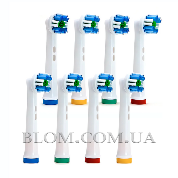 Набір змінних насадок EB18-X 3d White для електричних зубних щіток Oral B 990 фото