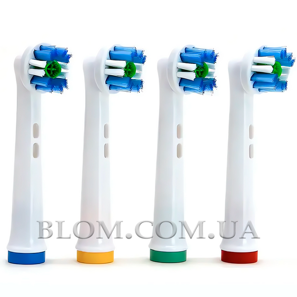 Набір змінних насадок EB18-X 3d White для електричних зубних щіток Oral B 990 фото