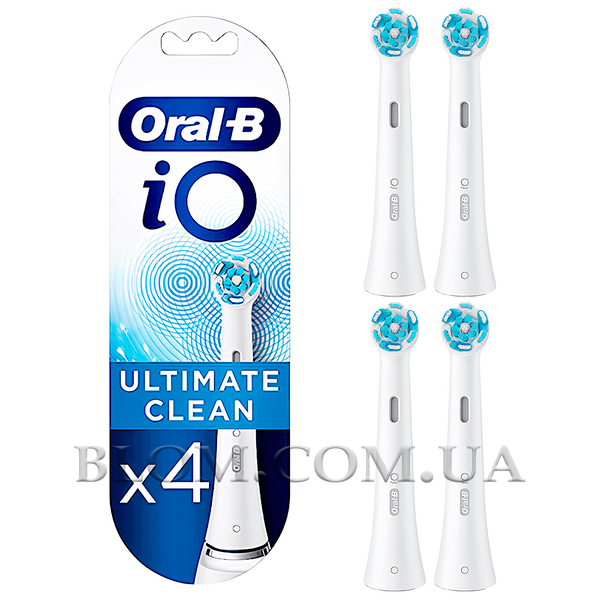 Насадки для зубної щітки Oral-B iO Ultimate White змінні 4 штуки 770 фото