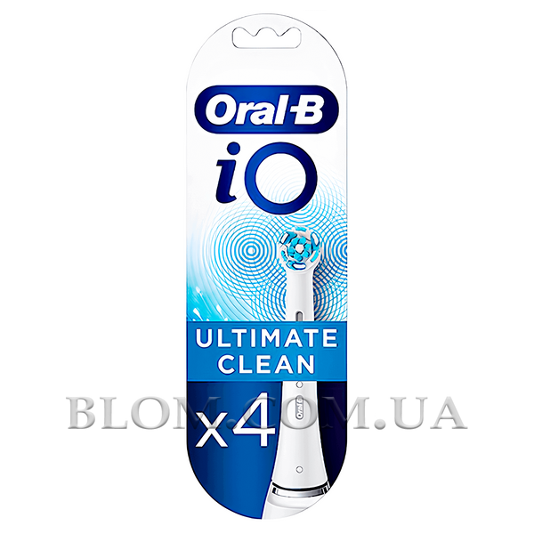 Насадки для зубної щітки Oral-B iO Ultimate White змінні 4 штуки 770 фото