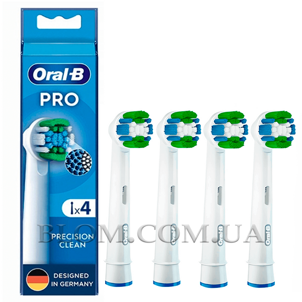 Насадки змінні для зубної щітки Oral-B Precision Clean Pro EB20 4 шт 915 фото