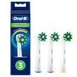 Oral-B Cross Action EB50RB (3 шт) змінні насадки на зубні щітки Braun 697 фото