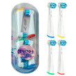 Сменные насадки CW70-i Deep Clean для Oral-B iO средняя жесткость, Белый, 4 шт