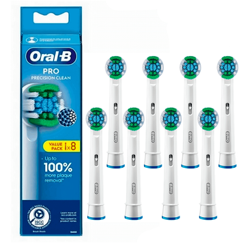 Насадки Oral-B Precision Pro Clean EB20RX комплект 8 штук 601 фото
