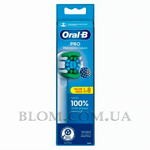 Насадки Oral-B Precision Pro Clean EB20RX комплект 8 штук 601 фото