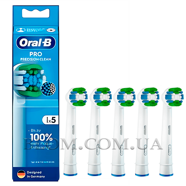 Насадки Precision Clean EB20 (5 шт) на електирчну зубну щітку Oral-b 771 фото