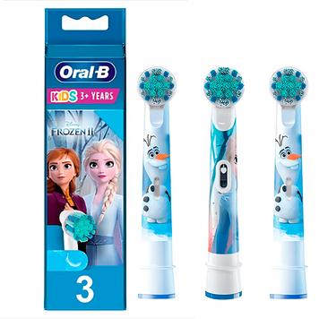 Насадки на дитячу зубну щітку Oral-B Stages Power Frozen для дівчаток 698 фото