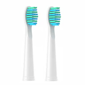 Насадки для электрозвуковой щетки Seago 2 шт средней жесткости SG575 SG-507 Белые