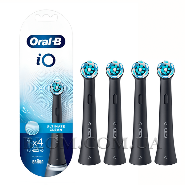 Oral-B iO Ultimate Clean Black насадки для електричної зубної щітки 733 фото