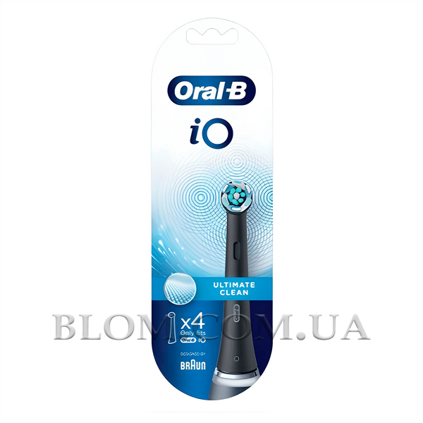 Oral-B iO Ultimate Clean Black насадки для електричної зубної щітки 733 фото