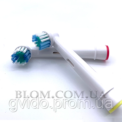 Насадки для електричних зубних щіток oral b eb20 eb50 987 фото