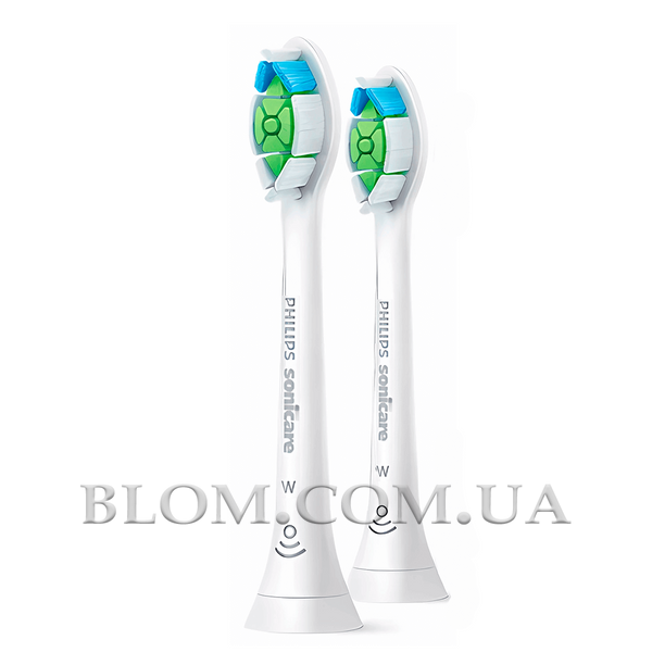 Насадки для звукової зубної щітки Philips Sonicare W2 Optimal White 735 фото