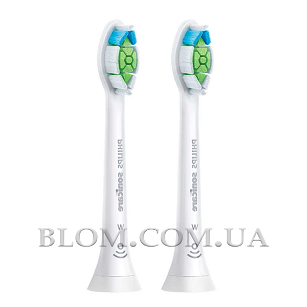 Насадки для звукової зубної щітки Philips Sonicare W2 Optimal White 735 фото