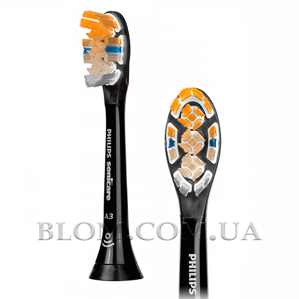 Насадки для зубної щітки Philips Sonicare A3 Premium HX9092 чорні 775 фото