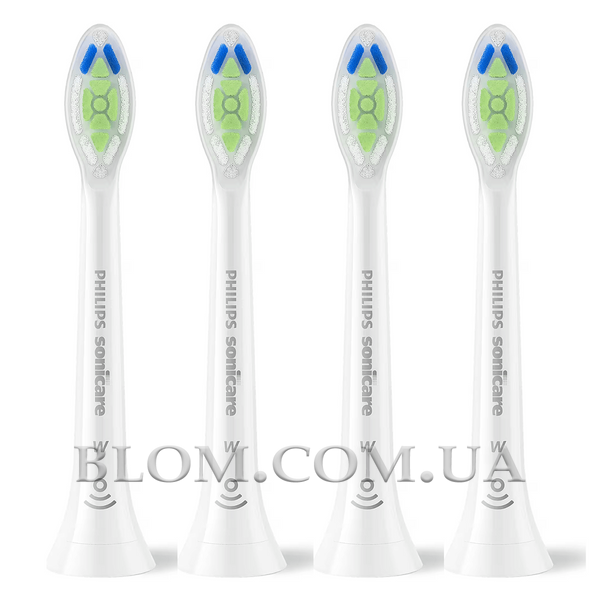 Змінні насадки для зубних щіток Philips Sonicare W2 Optimal White HX6064 білі 736 фото