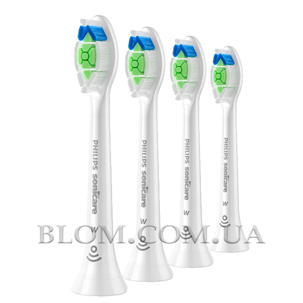 Змінні насадки для зубних щіток Philips Sonicare W2 Optimal White HX6064 білі 736 фото