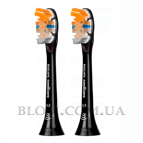 Насадки для зубної щітки Philips Sonicare A3 Premium HX9092 чорні 775 фото