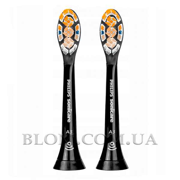 Насадки для зубної щітки Philips Sonicare A3 Premium HX9092 чорні 775 фото