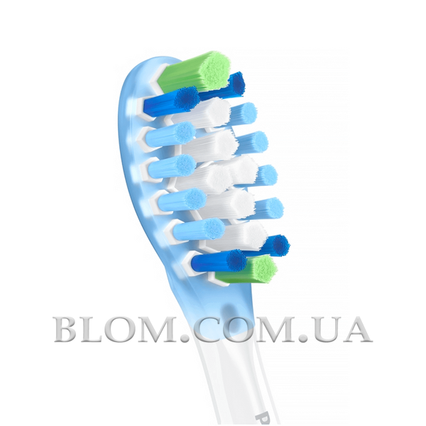 Насадки Philips Sonicare C3 Premium Plaque Defence White стандартні для звукової зубної щітки 737 фото
