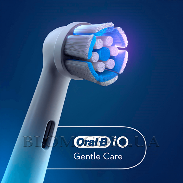 Насадка для зубної щітки Oral-B iO Gentle Care Білі бережный уход 2 шт 741 фото