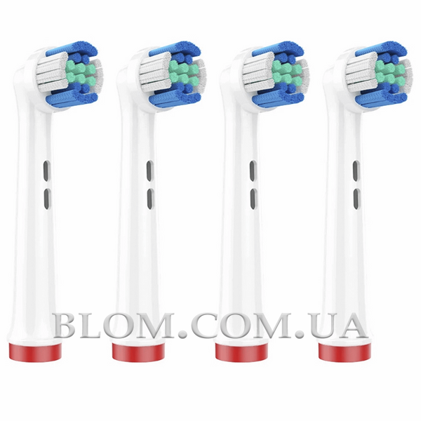 Набір із 12 змінних насадок EB50-X Cross Action, EB18-X 3D White і EB20-X Precision Clean для Oral-B 996 фото